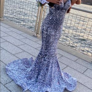 Portia and Scarlett Grey Dress